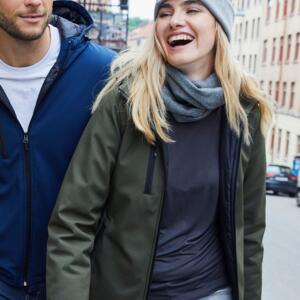 Ladies Padded Softshell Hoody Miniaturansicht