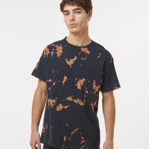 Unisex Bleach Out Dyed T-Shirt Miniaturansicht