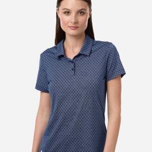 Women's 4-Way Stretch Printed Polo Miniaturansicht