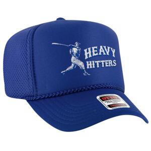 OTTO CAP 5 Panel High Crown Circle Mesh Back Trucker Hat Miniaturansicht