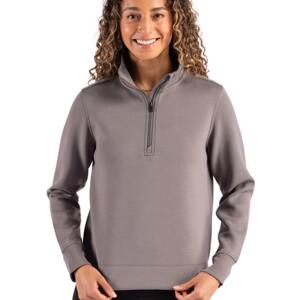 Cutter & Buck Roam Epic Versatility Recycled Womens Quarter Zip Pullover Miniaturansicht