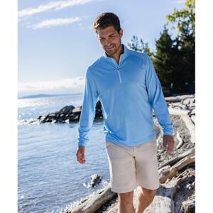 Cutter & Buck Coastline Epic Comfort Recycled Mens Quarter Zip Miniaturansicht