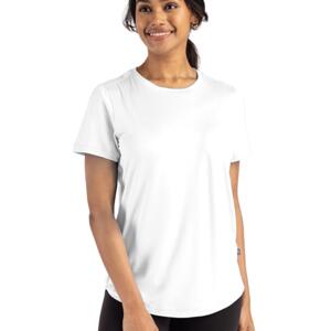 Cutter & Buck Coastline Epic Comfort Recycled Womens Short Sleeve Tee Miniaturansicht