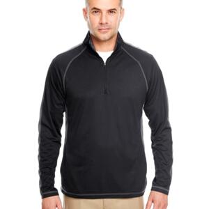 Cool & Dry Sport Quarter-Zip Pullover with Side and Sleeve Panels Miniaturansicht