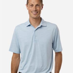 Men's Bohemian Striped Heather Performance Polo Miniaturansicht