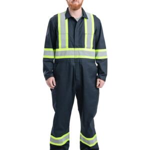 Safety Striped Gasket Unlined Coverall Miniaturansicht