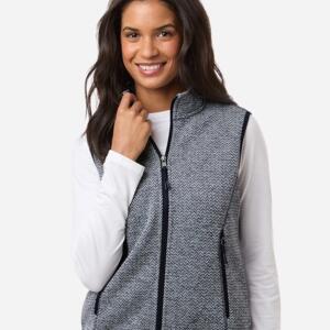 Women's Jasper Jacquard Fleece Vest Miniaturansicht