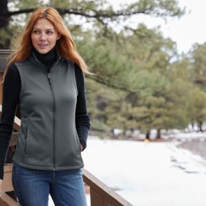 Women's Smooth Mid Layer Fleece Vest Miniaturansicht