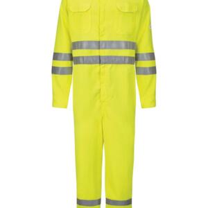 Men's Tall Hi-Vis Deluxe Coverall with Reflective Trim - CoolTouch® 2 - 7 oz. Miniaturansicht