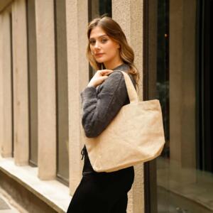 Medium Versatile Jute Tote Miniaturansicht