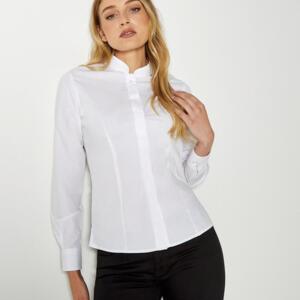 LADIES MANDARIN COLLAR L/S SHI Miniaturansicht