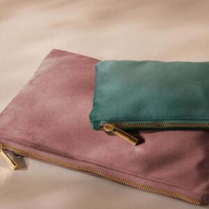 VELVET ACCESSORY POUCH Miniaturansicht