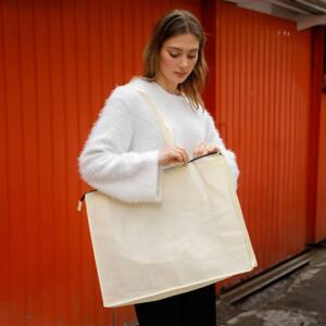Carry All Zippered Non-Woven Tote Miniaturansicht