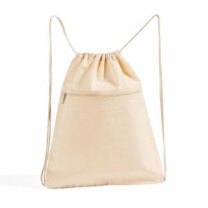 Front-Zip Drawstring Backpack Miniaturansicht