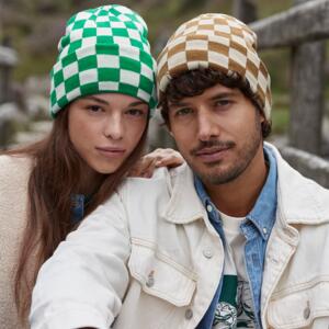 Checkerboard beanie Miniaturansicht