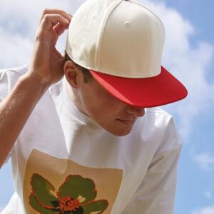 Contrast flat peak 6-panel cap Miniaturansicht