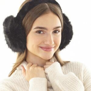Luxury fur ear muffs Miniaturansicht