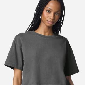Women's Garment-Dyed Heavyweight Cropped Tee Miniaturansicht