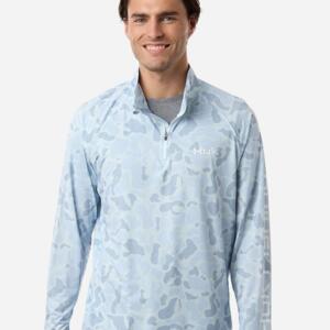 Men's Airweight KC Printed Quarter-Zip Pullover Miniaturansicht