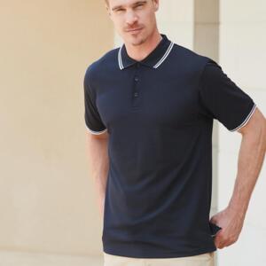 MENS TIPPED S/S COOLPLUS POLO Miniaturansicht