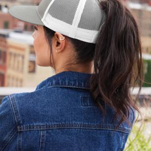 Snapback Ponytail Trucker Cap Miniaturansicht