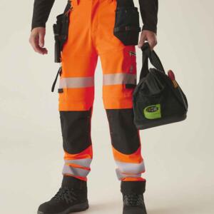 Regatta High Visibility Infiltrate Stretch Holster Trousers Miniaturansicht