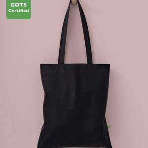 Organic cotton shopper long handle Miniaturansicht