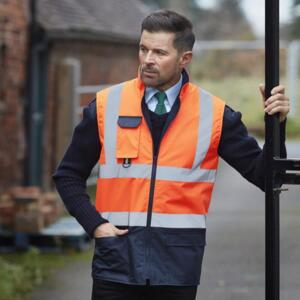HI-VIS 2 TONE BODYWARMER Miniaturansicht