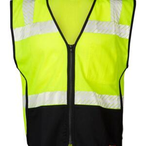 Unisex Premium Black Series® FR Black Bottom Mesh Vest Miniaturansicht