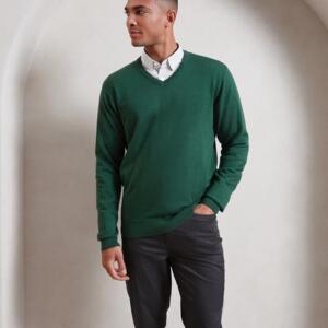 MENS V-NECK KNITTED SWEATER Miniaturansicht