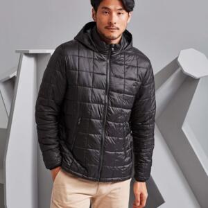 BOX QUILT HOODED JACKET Miniaturansicht