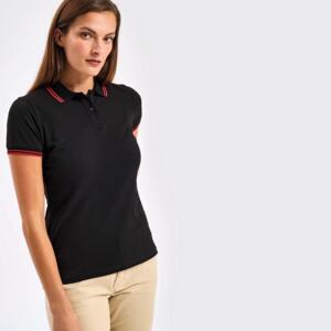 LADIES CLASSIC FIT TIPPED POLO Miniaturansicht