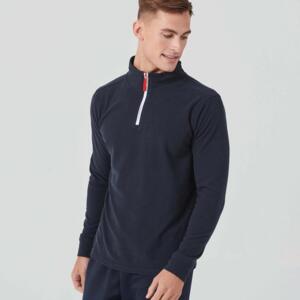 1/4 ZIP L/SLEEVED PIPED FLEECE Miniaturansicht