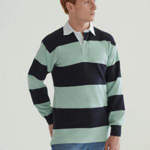 SEWN STRIPE L/S RUGBY SHIRT Miniaturansicht