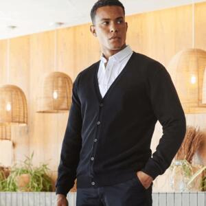 MENS V BUTTON CARDIGAN Miniaturansicht