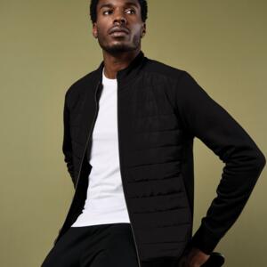 Quilted Full Zip Sweatshirt Miniaturansicht