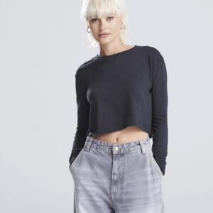 WOMENS LONG SLEEVE CROPPED T Miniaturansicht