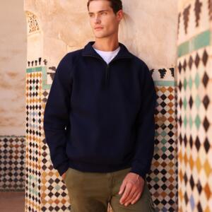 Iconic Premium Zip Neck Sweat Miniaturansicht