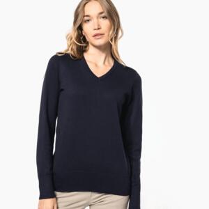 LADIES V NECK JUMPER Miniaturansicht