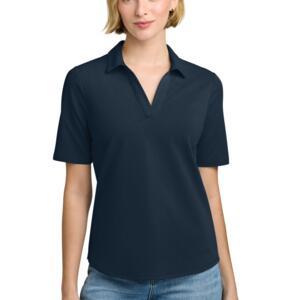 Women's Pinpoint Pique Polo Miniaturansicht