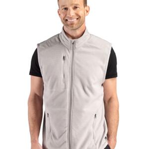 Cutter & Buck Hunts Point Recycled Fleece Mens Hybrid Full Zip Vest Miniaturansicht