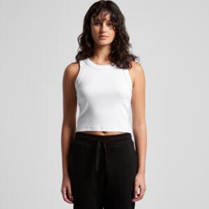 ORGANIC RIB CROP TANK Miniaturansicht