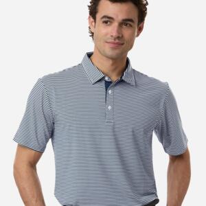 Men's Smith Striped Polo Miniaturansicht
