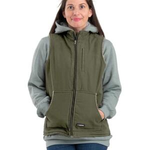 Women's Sherpa-Lined Softstone Duck Vest Miniaturansicht