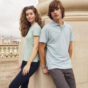 Clique Addison All Cotton Pique Short Sleeve Mens Polo Miniaturansicht