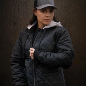ATC WeRK™ QUILTED FREEZER LADIES’ JACKET WITH DETACHABLE HOOD Miniaturansicht