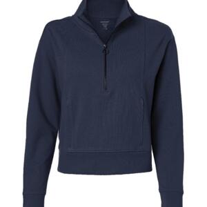 Women's Mantra Half-Zip Ottoman Pullover Miniaturansicht