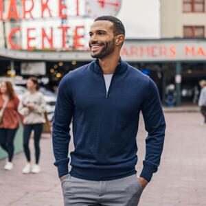 Everett Half Zip Sweater Miniaturansicht