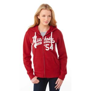 Ladies Full-Zip Hooded Sweatshirt Miniaturansicht