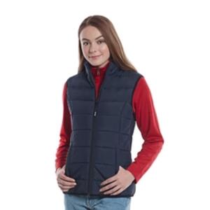 Ladies Puffy Vest Miniaturansicht